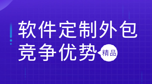 软件外包竞争优势
